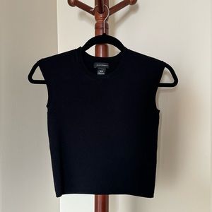 Club Monaco Short Sleeve Top - Size XS - Black
